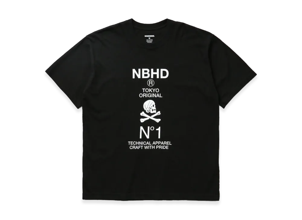 NEIGHBORHOOD NH . Tee SS-8 "Black"