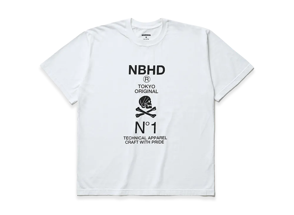 NEIGHBORHOOD NH . Tee SS-8 "White"