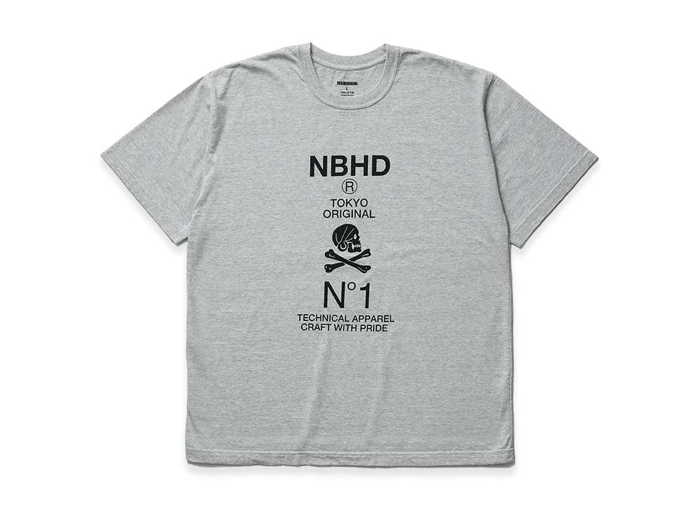 NEIGHBORHOOD NH . Tee SS-8 "Gray"