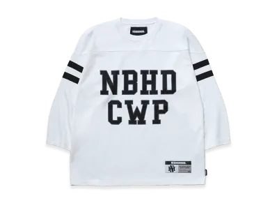 NEIGHBORHOOD Football Shirt LS "White"