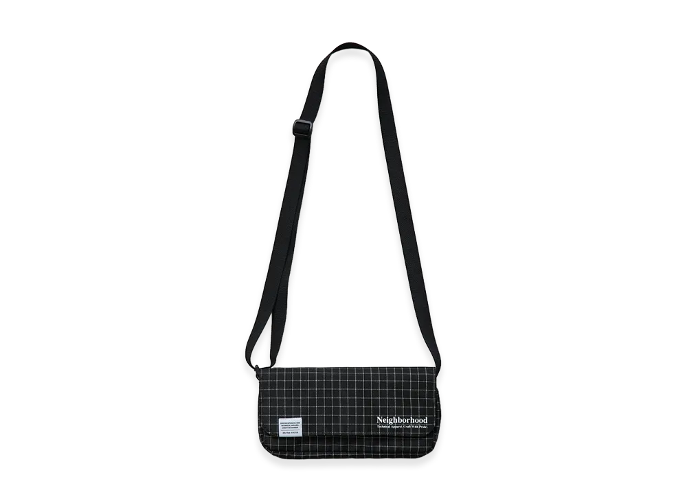 NEIGHBORHOOD Reflective Mini Shoulder Bag "Black"