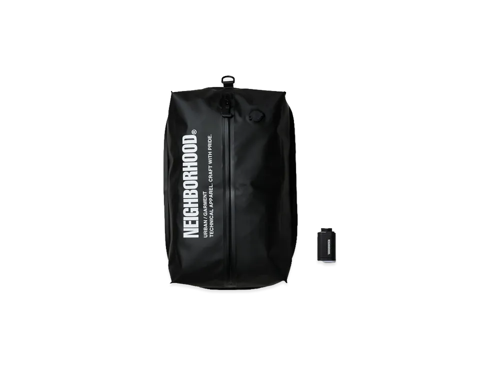NEIGHBORHOOD Compression Bag & Pump Set "Black"