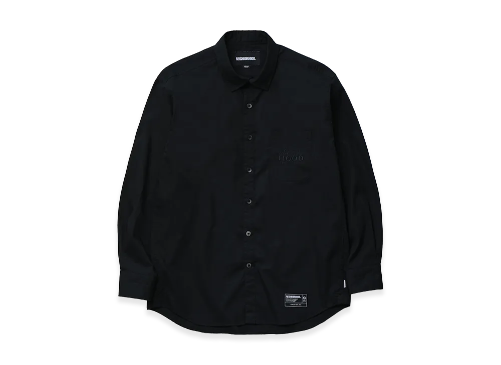 NEIGHBORHOOD Trad Shirt LS "Black"