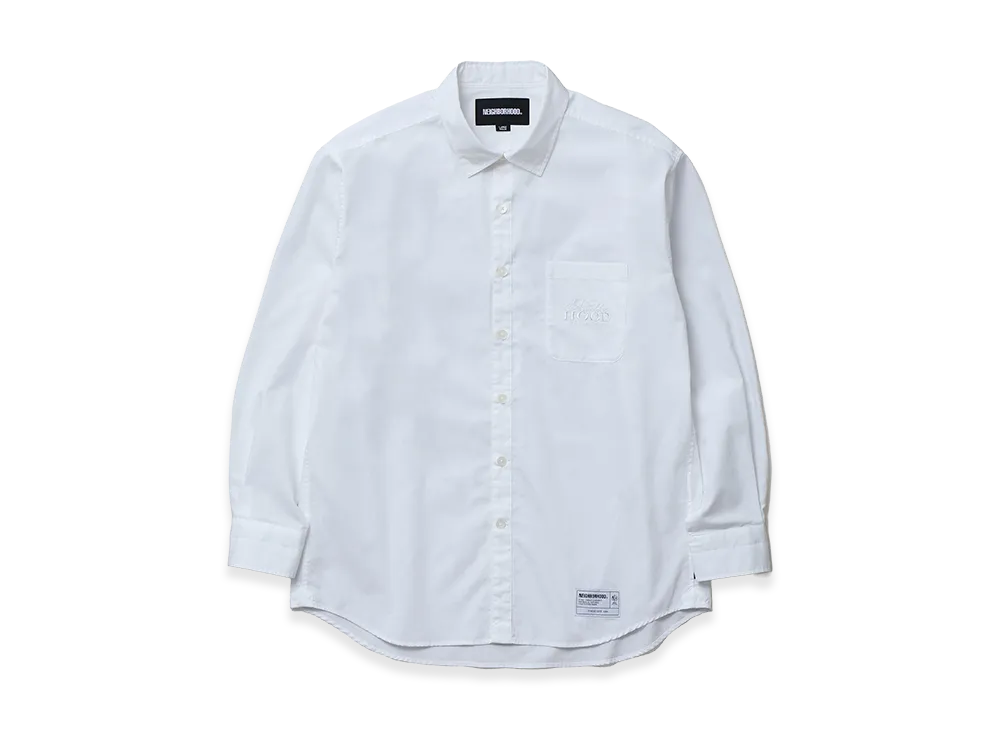 NEIGHBORHOOD Trad Shirt LS "White"