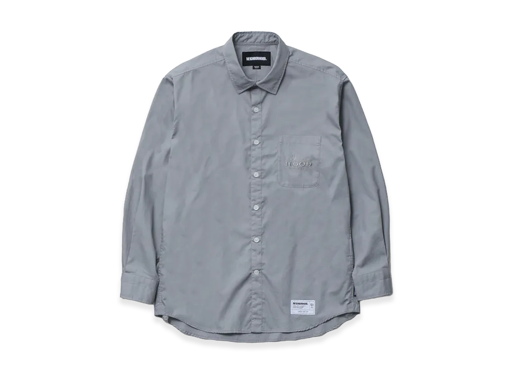 NEIGHBORHOOD Trad Shirt LS "Gray"
