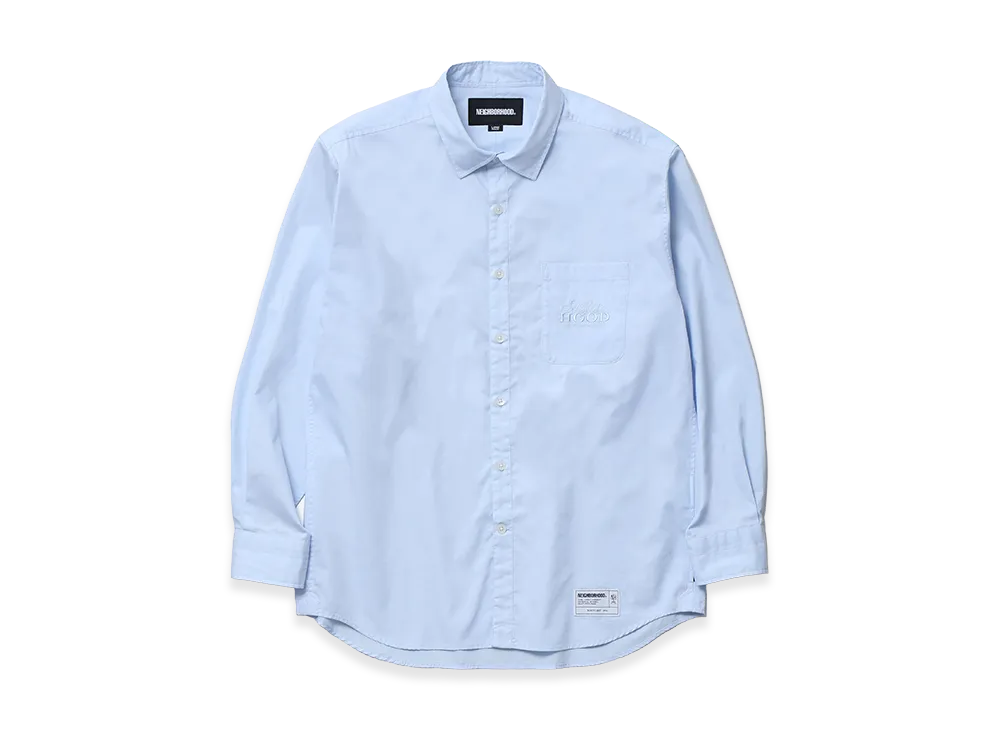 NEIGHBORHOOD Trad Shirt LS "Saxe"
