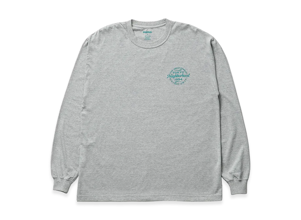 NEIGHBORHOOD NH . Tee LS-4 "Gray"