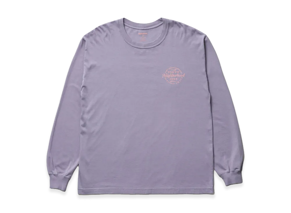 NEIGHBORHOOD NH . Tee LS-4 "Purple"