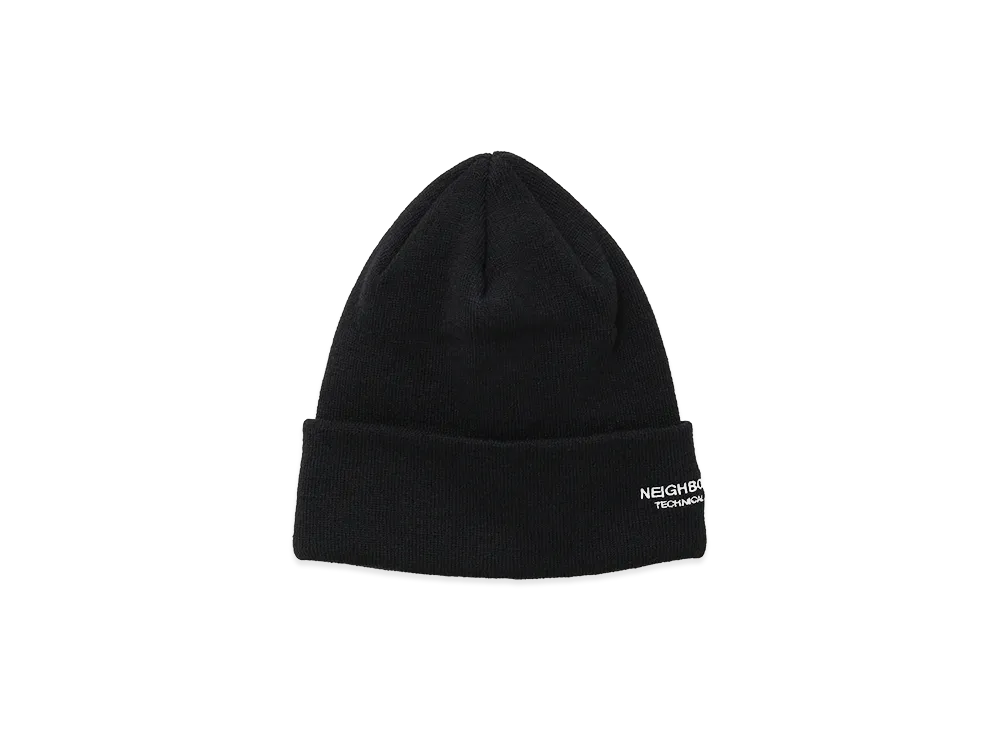 NEIGHBORHOOD Beanie "Black"
