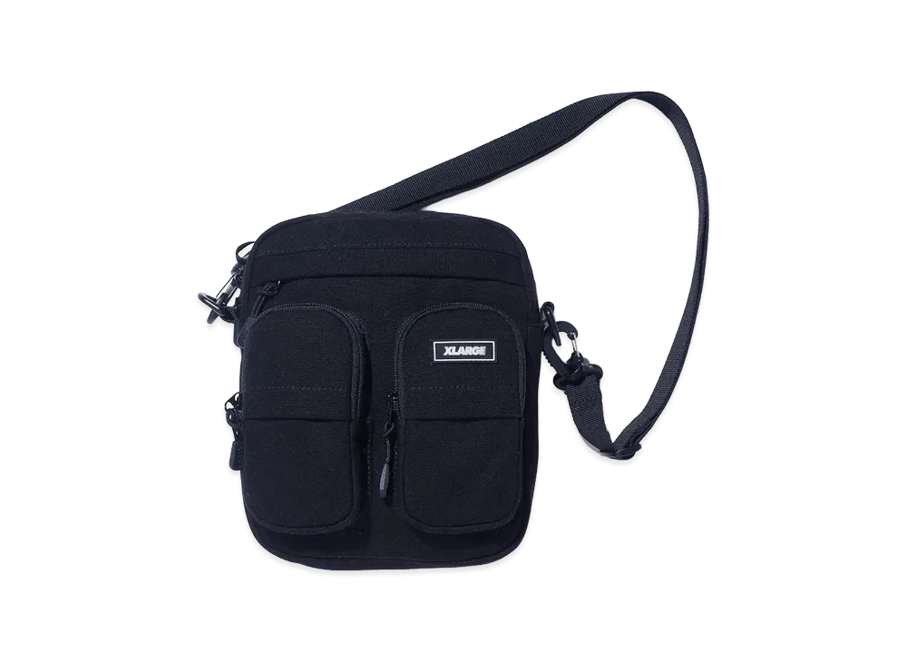 XLARGE Canvas Tactical Shoulder Bag "Black"