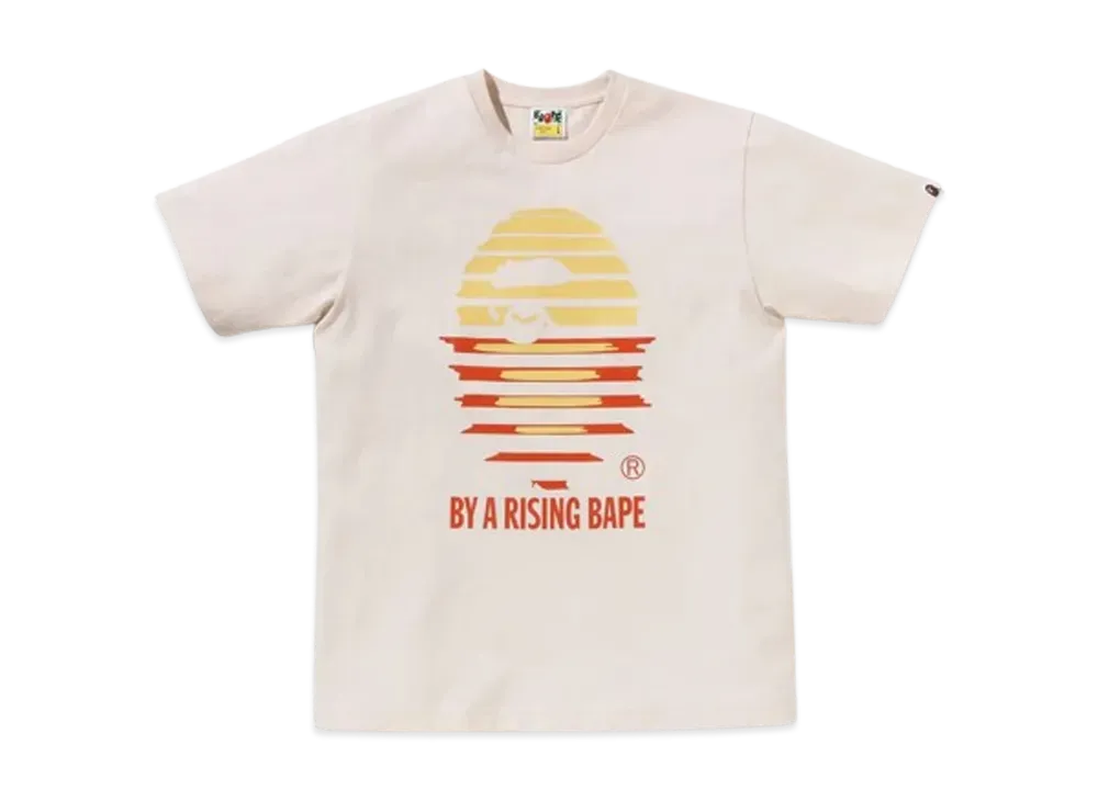 A BATHING APE By A RISING BAPE Tee "Ivory"
