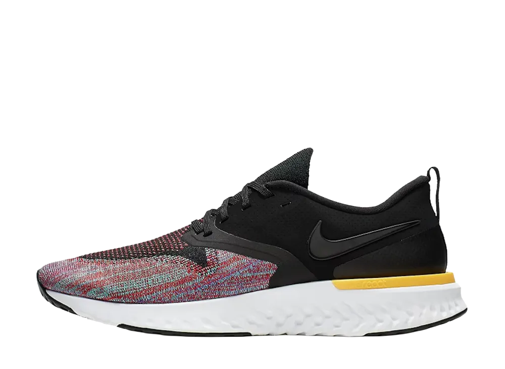 ナイキ オデッセイ リアクト2 フライニット "ブラック/レッド"