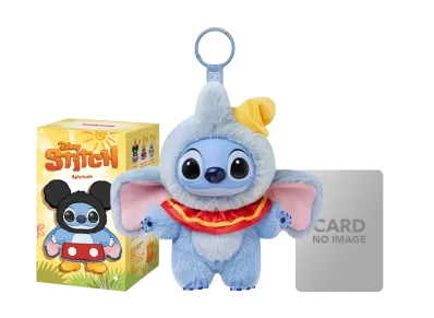 POP MART Stitch Adventure Series Plush Pendant Dumbo Stitch