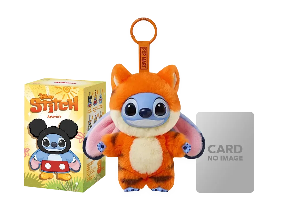 POP MART Stitch Adventure Series Plush Pendant Tigger Stitch