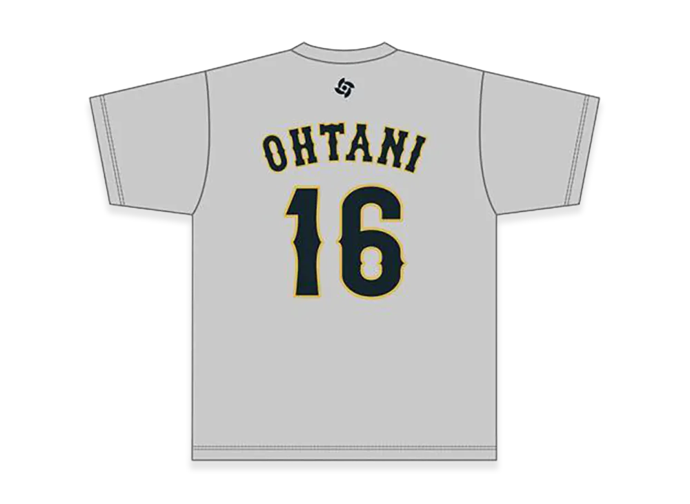 MIZUNO 2026WBC Shohei Ohtani 16 Name Number T-Shirt "Grey"