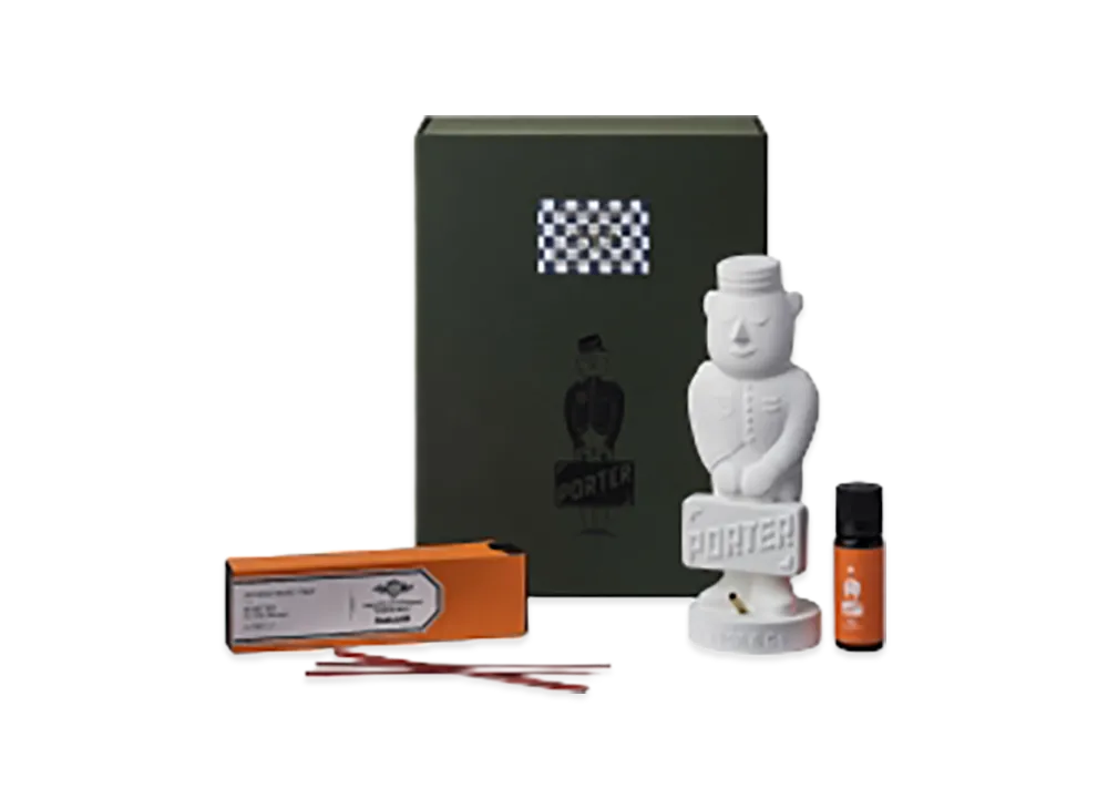 PORTER x BALLON Aroma Ornament & Incense Set "White"