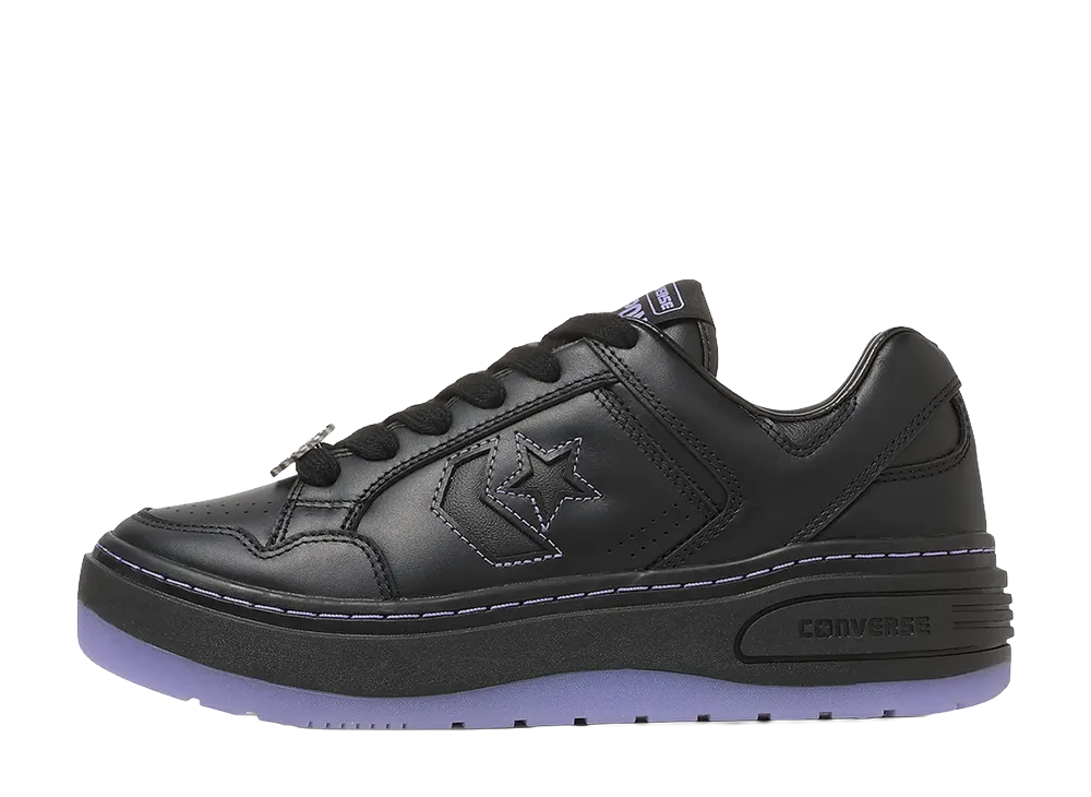 アナ スイ × コンバース ウィメンズ ウエポン PLTS OX "ブラック/パープル"