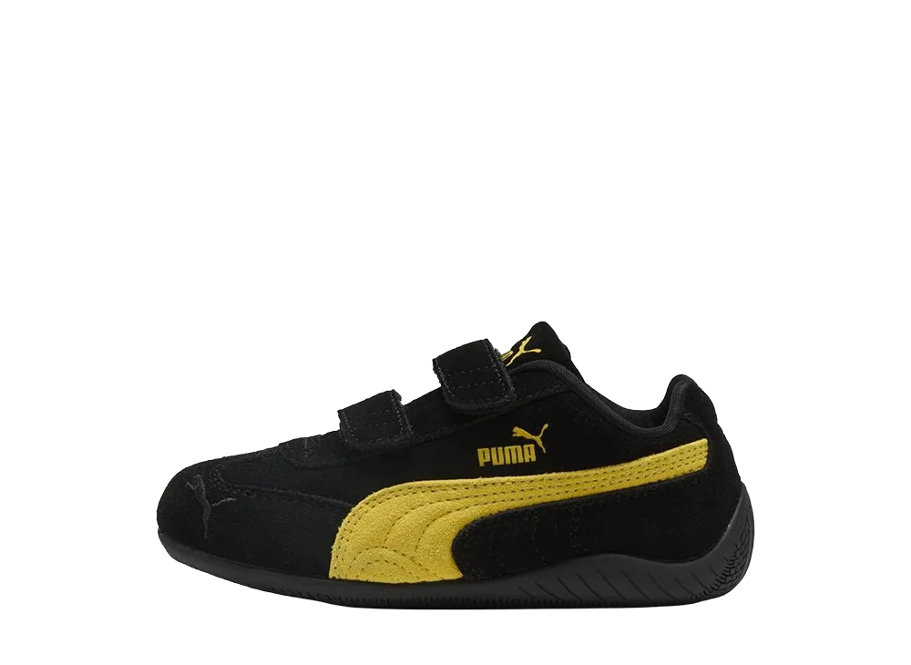 プーマ PS スピードキャット OG V "プーマブラック/ペレイエロー" (キッズ)
