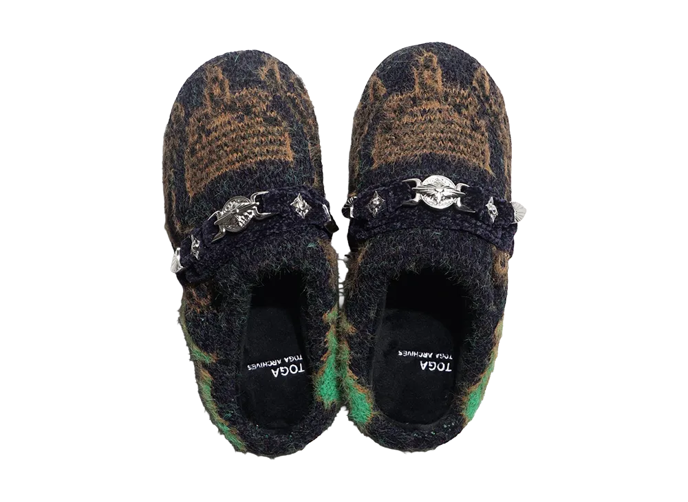 TOGA x SUBU Knit Slip-On "Navy"