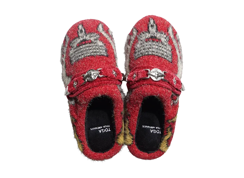 TOGA x SUBU Knit Slip-On "Red"