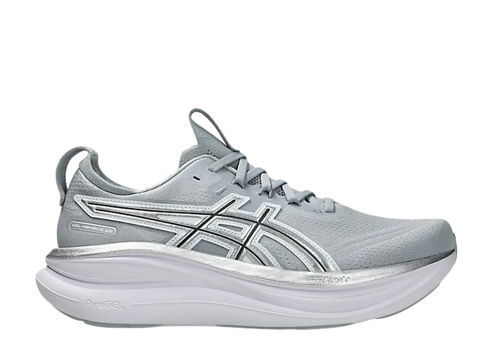 アシックス ゲルニンバス28 ATC "ピードモントグレー/ピュアシルバー"
