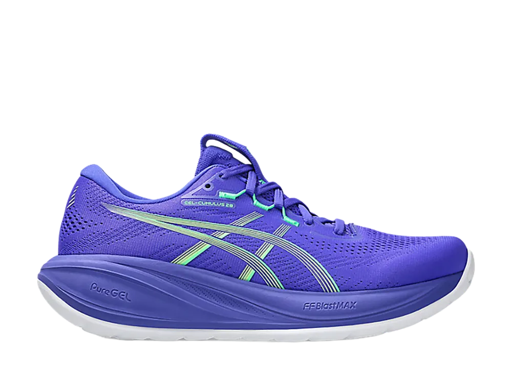 Asics Gel-Cumulus 28 "Cobalt Burst/Illuminate Green"