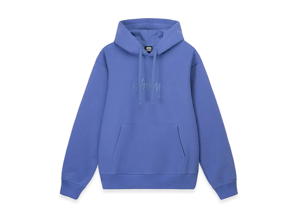 Stussy Basic Applique Hoodie "Storm"