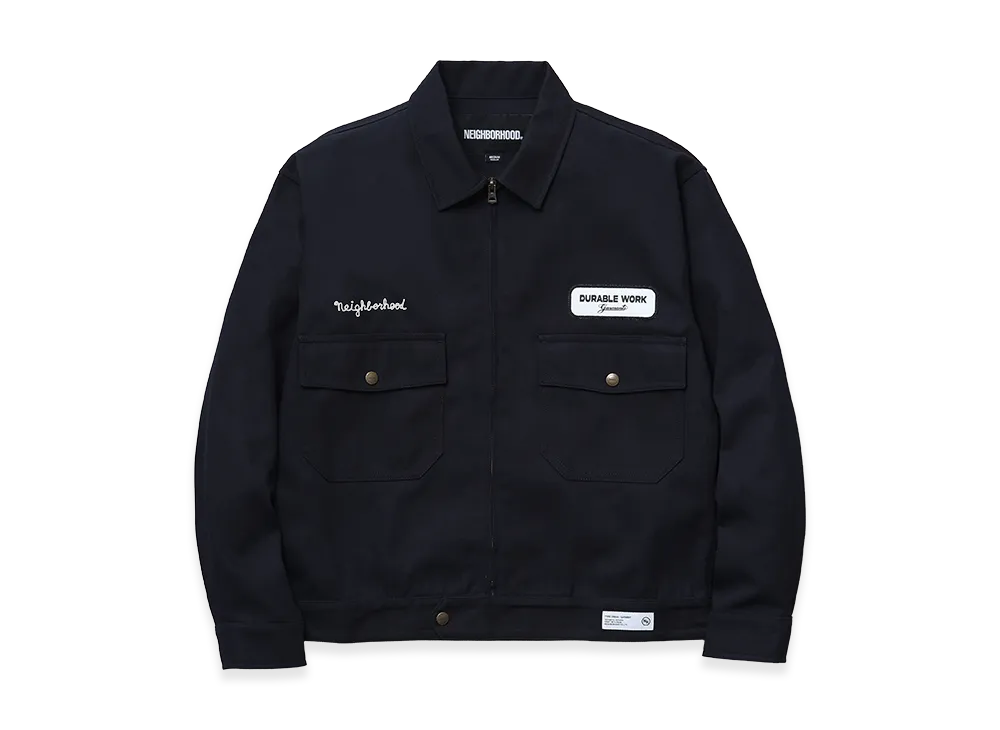 NEIGHBORHOOD Zip Work Jacket "Navy"