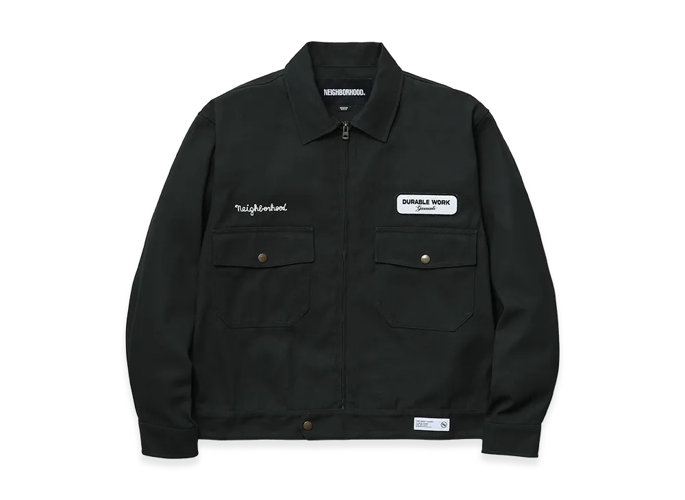 NEIGHBORHOOD Zip Work Jacket "Green"