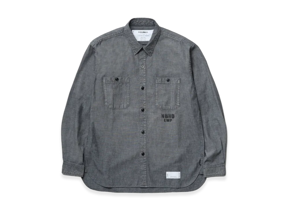 NEIGHBORHOOD Chambray Shirt LS "Black"