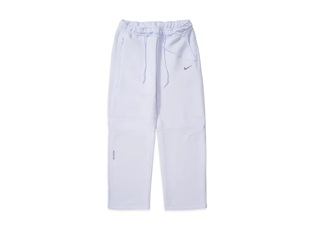 Nike x Drake NOCTA Tech Fleece Open Hem Pants "Palest Purple"
