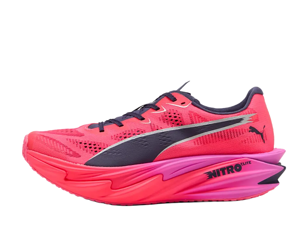 ハイロックス × プーマ ウィメンズ ディヴィエイト ニトロ エリート4 "ピュアピンク/エレクトリックオーキッド/ディーププラム"