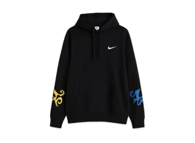 Nike Sportswear WrenchTerry Pullover Hoodie "Black"