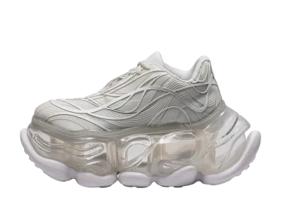 grounds SKYSCRAPER WIRE "White Gray/Clear"