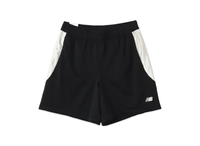 New Balance Basketball 7-Inch Mesh Shorts "Black"