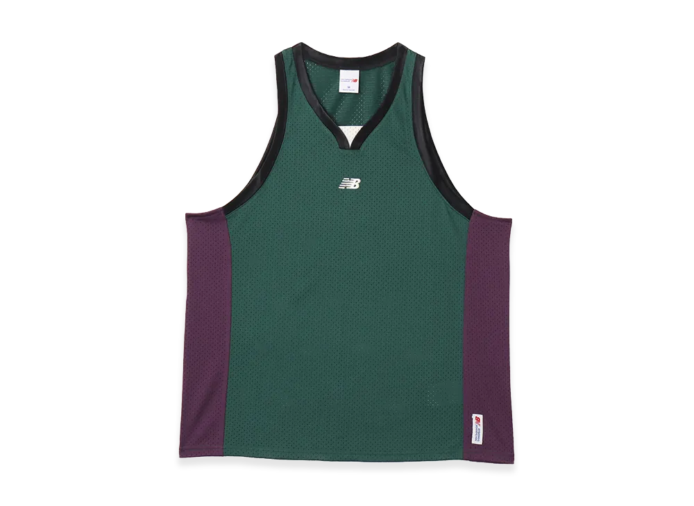 New Balance Basketball V-Neck Mesh Jersey "Green"