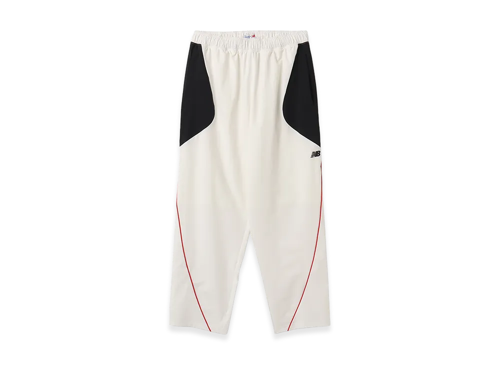 New Balance Basketball Woven Color Block Pants "White"