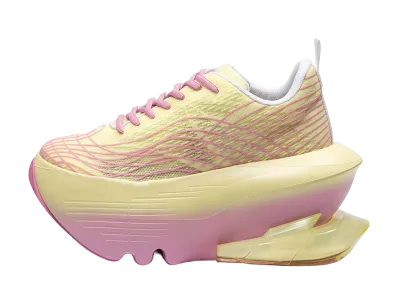 grounds Women's JOG VISION DYNAMO "Light Yellow Pink"