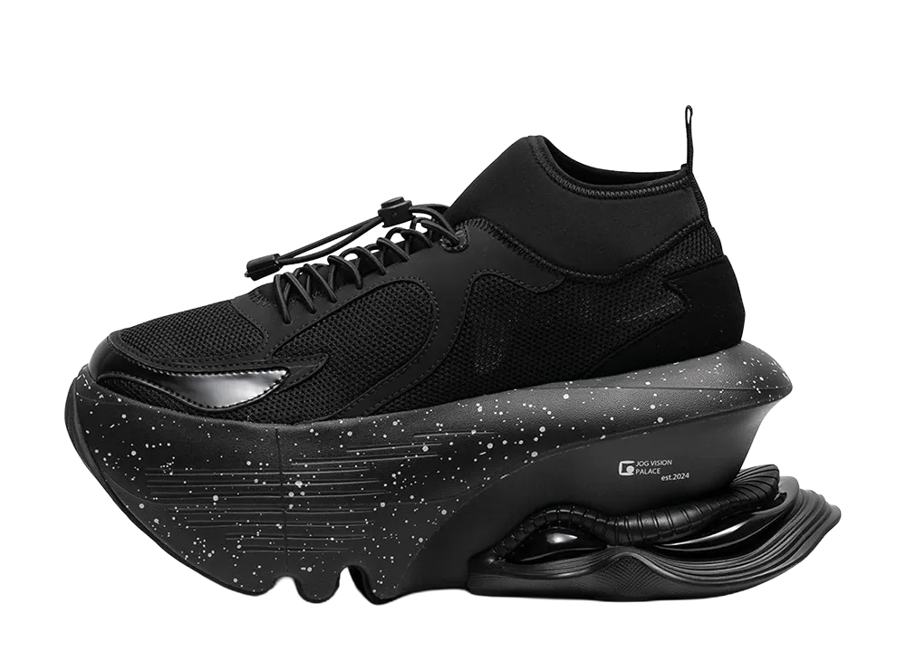 grounds JOG VISION FLUX PALACE "Black/Black White Splash"