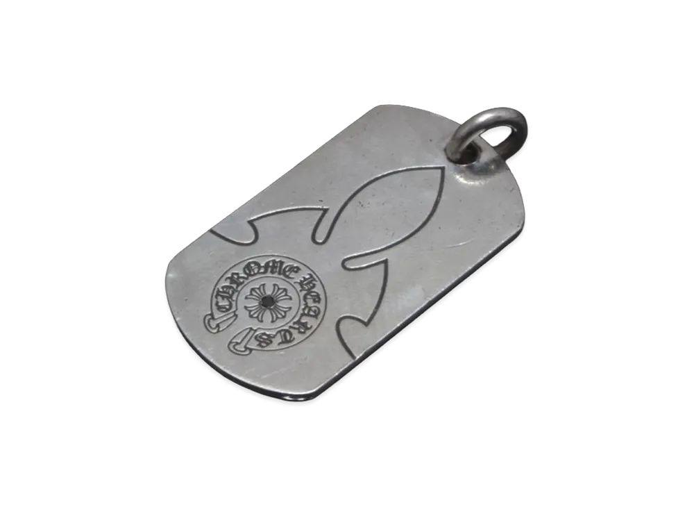 Chrome Hearts Dog Tag Flaese "Silver"