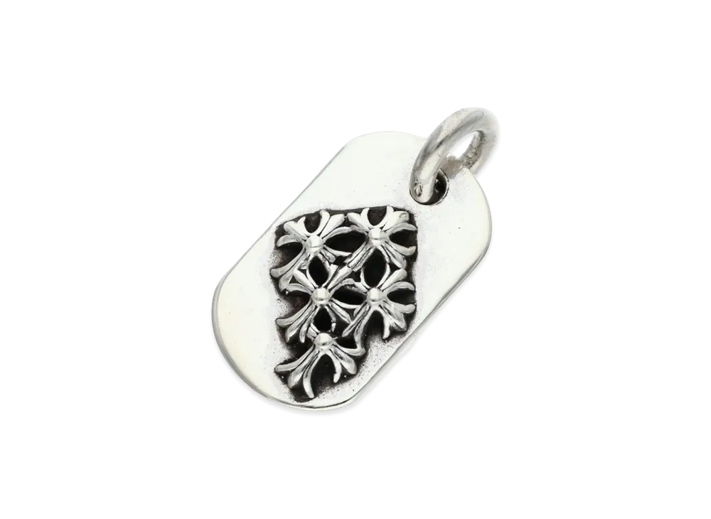 Chrome Hearts Dog Tag S Raze Dosemetary "Silver"