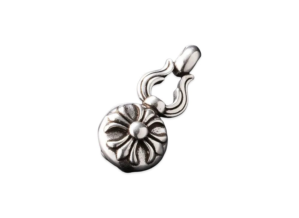 Chrome Hearts Large Cross Ball Pendant "Silver"