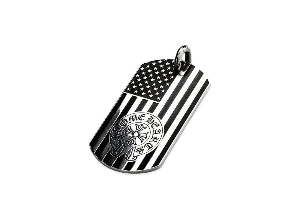 クロムハーツ ドッグタグ ヒーローズ プロジェクト "シルバー"