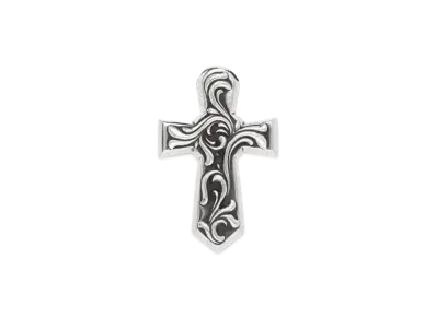 Chrome Hearts Balkan Cross Small Pendant "Silver"