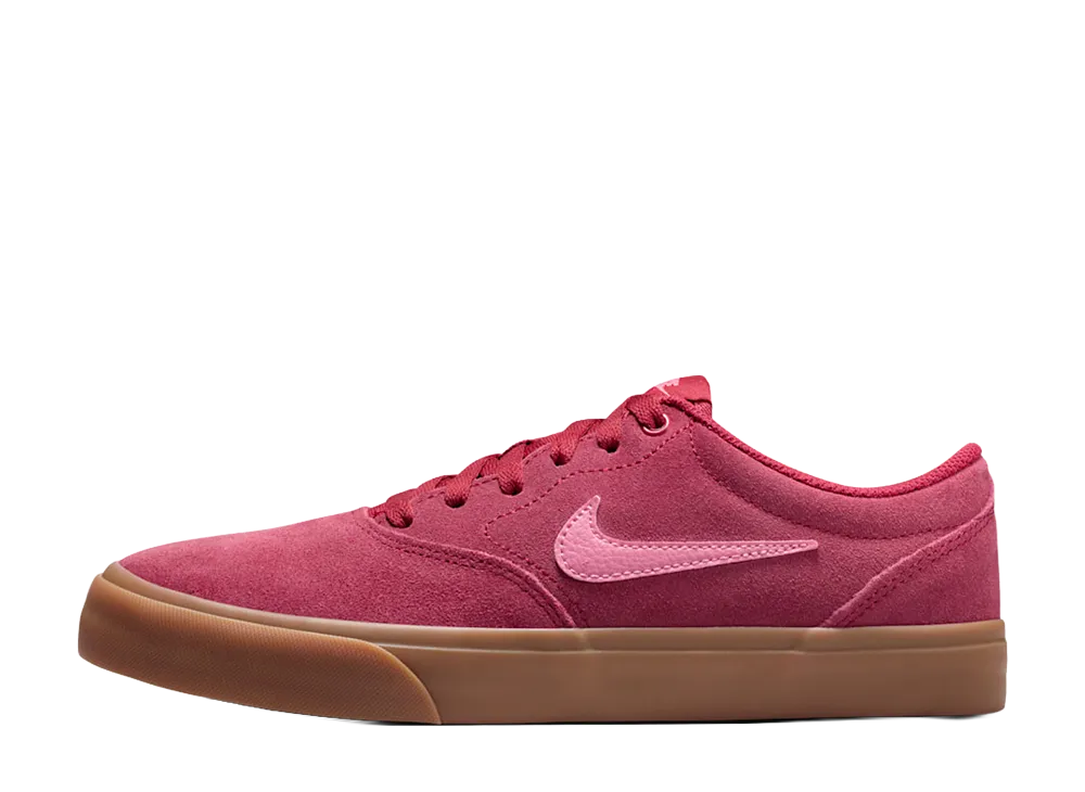 Nike Women's Charge Suede "Team Crimson/Gum Medium Brown"