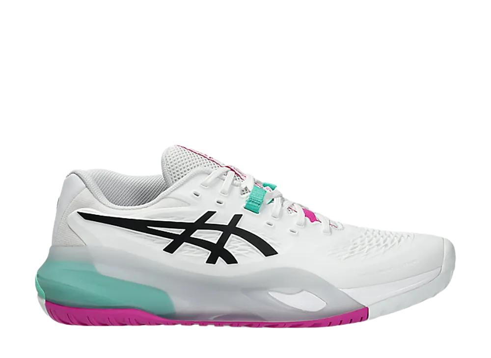 Asics Gel-Resolution 10 Wide "White/Aurora Green"