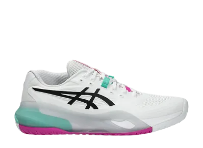 Asics Gel-Resolution 10 Wide "White/Aurora Green"