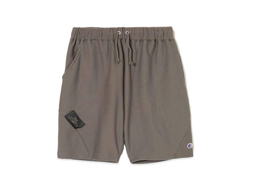 UNDERCOVER x Champion Cotton French Terry Sweat Shorts "Khaki Gray"