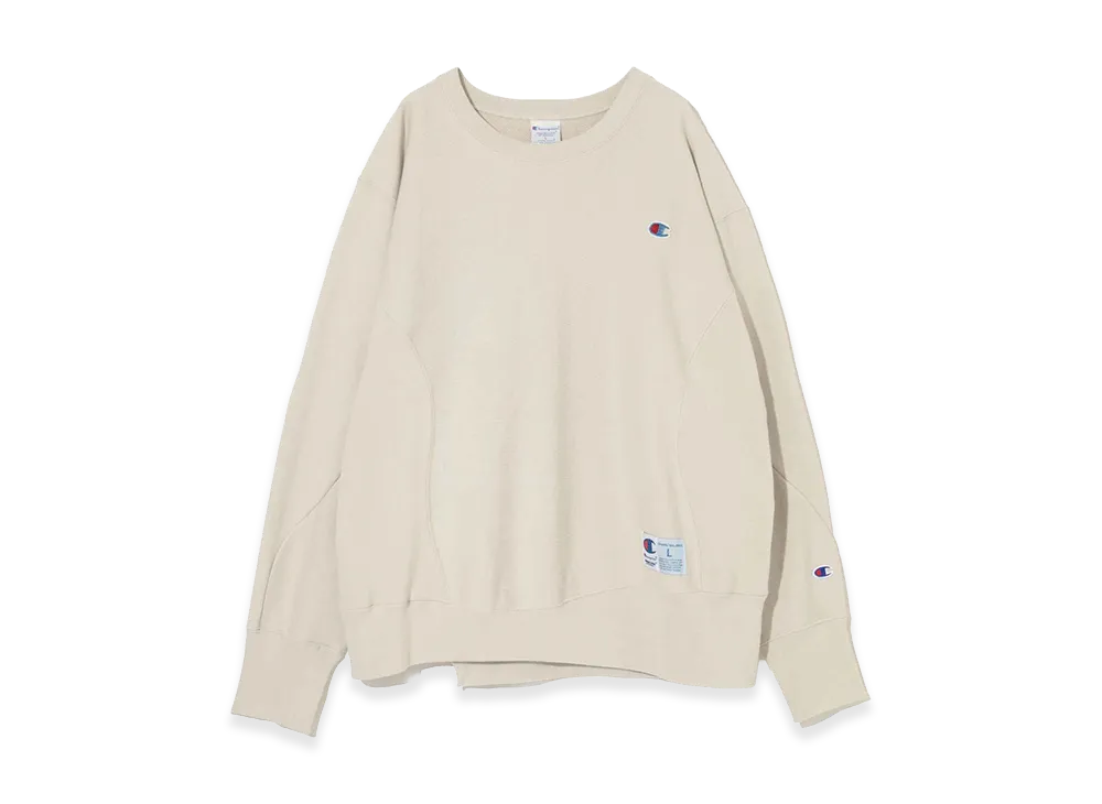 UNDERCOVER x Champion Cotton French Terry Sweatshirt "L.G.Beige"