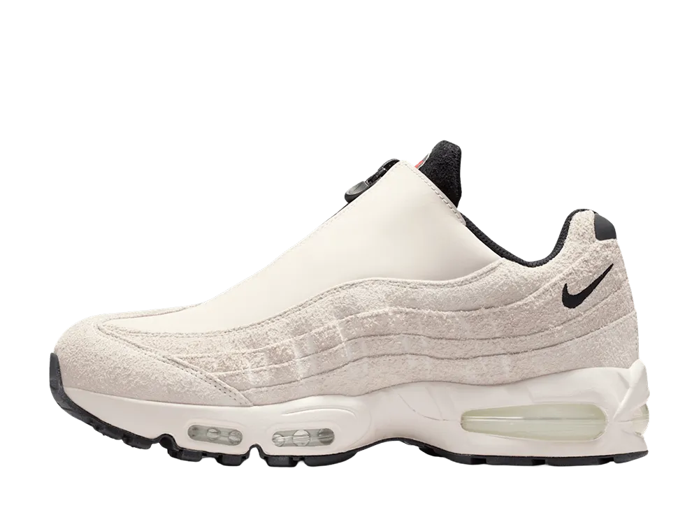 ナイキ エアマックス95 ビッグバブル ジップ "ファントム/ライトクリムゾン"